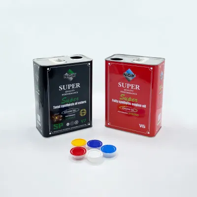 Wholesale 4 Liters Lubricant Oil Tin Can