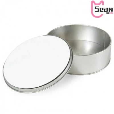  Custom Size Pattern Portable Food Grade Storage Cans Tin Jar
