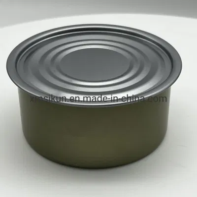 Tin Can Factory Wholesales a Large Number of High-Quality 842# Tuna Can Tin Can Packaging