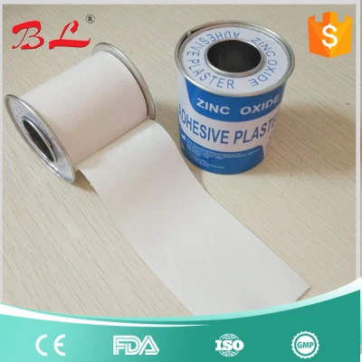 Zinc Oxide Adhesive Plaster Metal Tin Pack J38