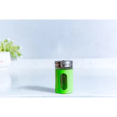Glass Spice Jars 4oz Empty Square Spice Bottles Shaker Lids and Airtight Metal Lids