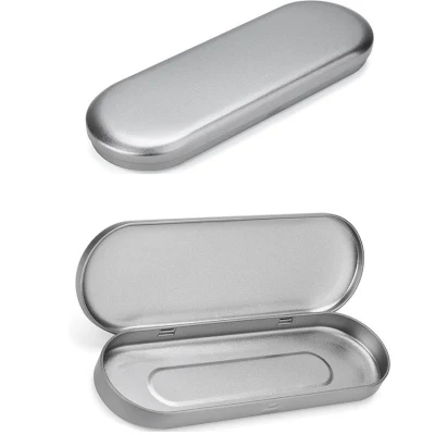 Hot Sell Rectangular Tin Box Eyebrow Fishing Packaging Pen Gift Box