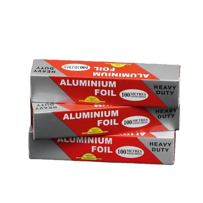 Made in China Heavy Duty Aluminum Foil Paper Tin Foil Aluminium Roll for Food Packaging