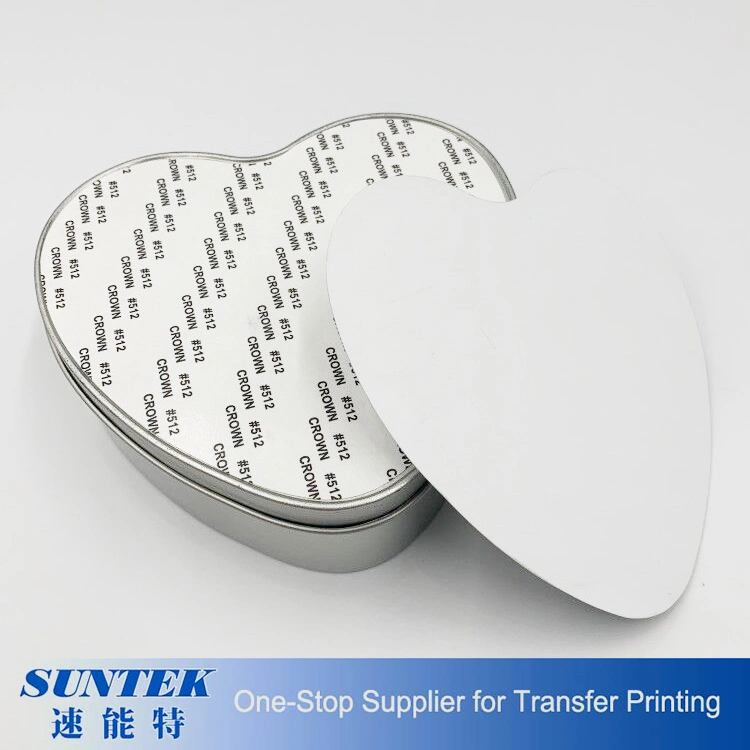 Personality High Capacity Sublimation Printing Blank Metal Candy Round/Heart/Rectangle Tin