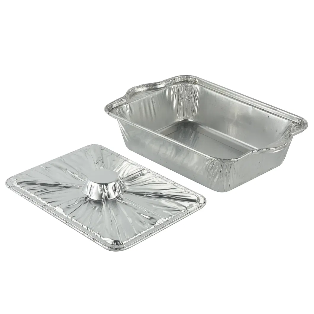 Disposable Tin Foil Lunch Food Container