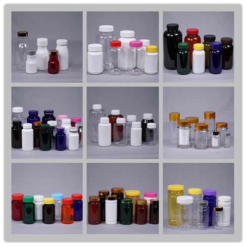 Factory 150cc Pet/HDPE Food Grade Plastic Bottle Medicine Tablet Capsule Container Jar