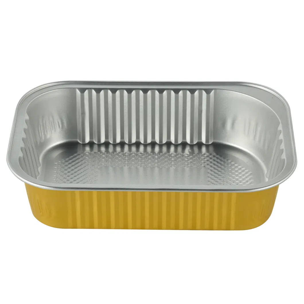 Disposable Tin Foil Lunch Food Container