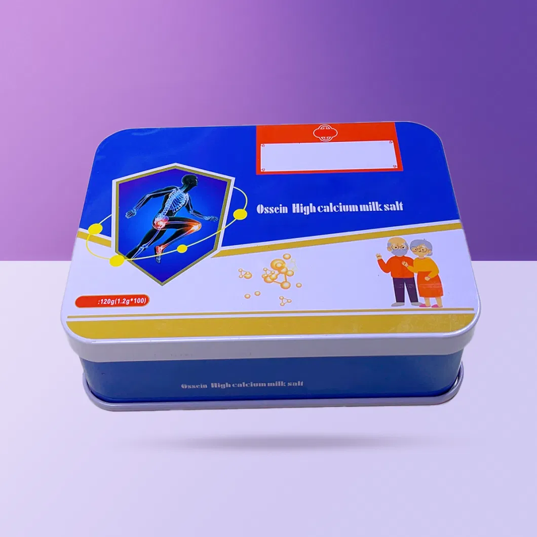 Rectangular Mini Tinplate Storage Tin Box Metal Packaging