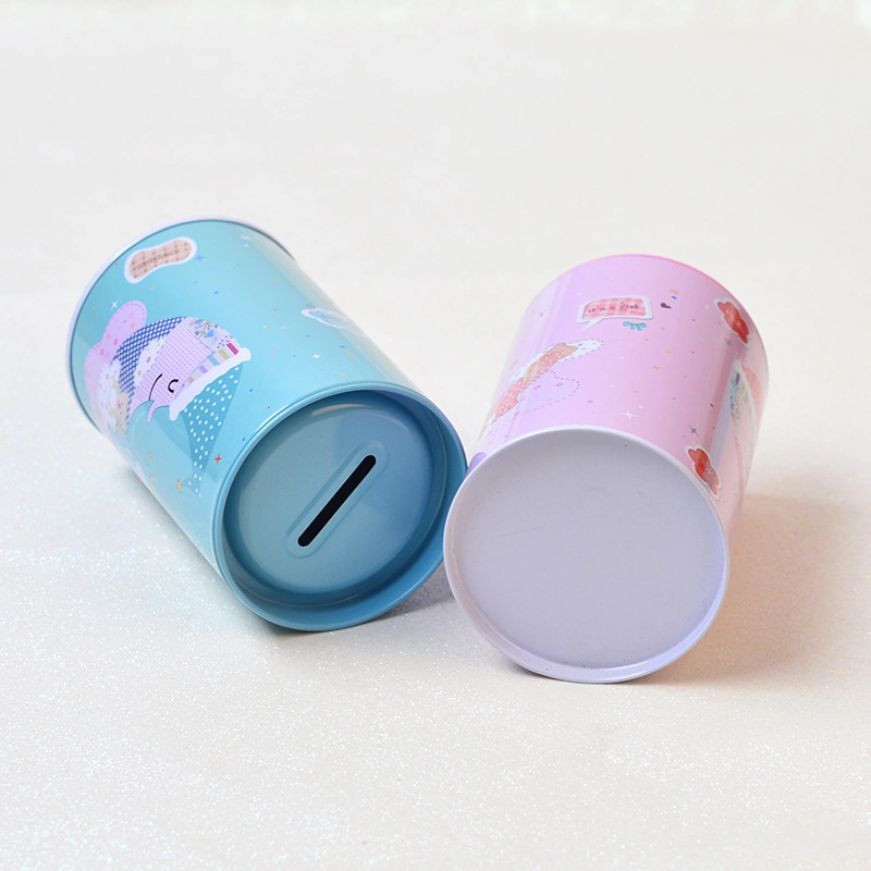 Custom Printed Small Candy Tin Bucket Tinplate Handle Metal Packaging