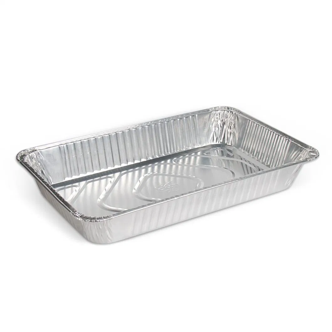 Aluminium Foil Pan Disposable Takeout Tin Foil Tray Food Packaging Aluminum Foil Container