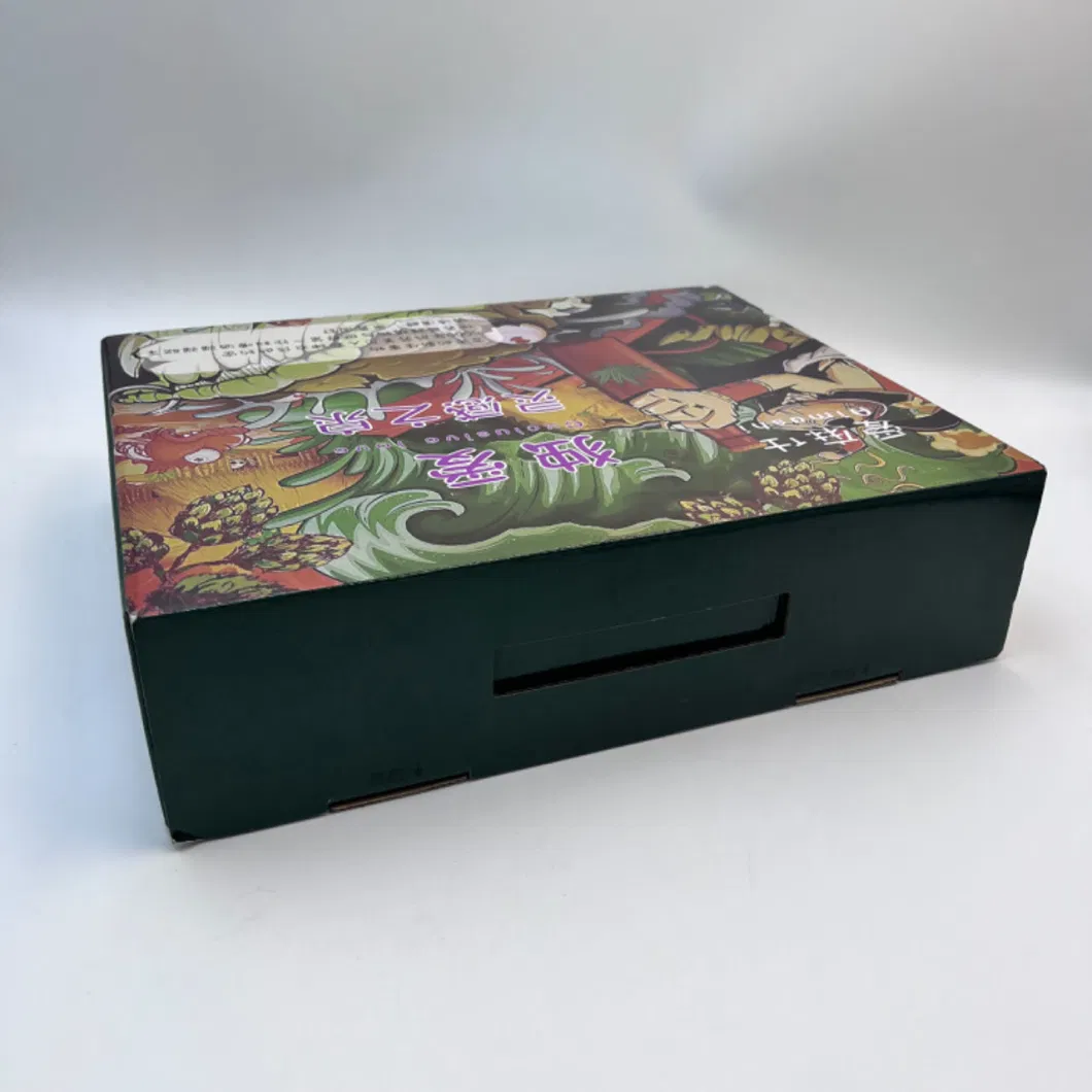 Custom Packaging Storage Packing Color Printing Food Rectangle Corrugated Cardboard Paper Box