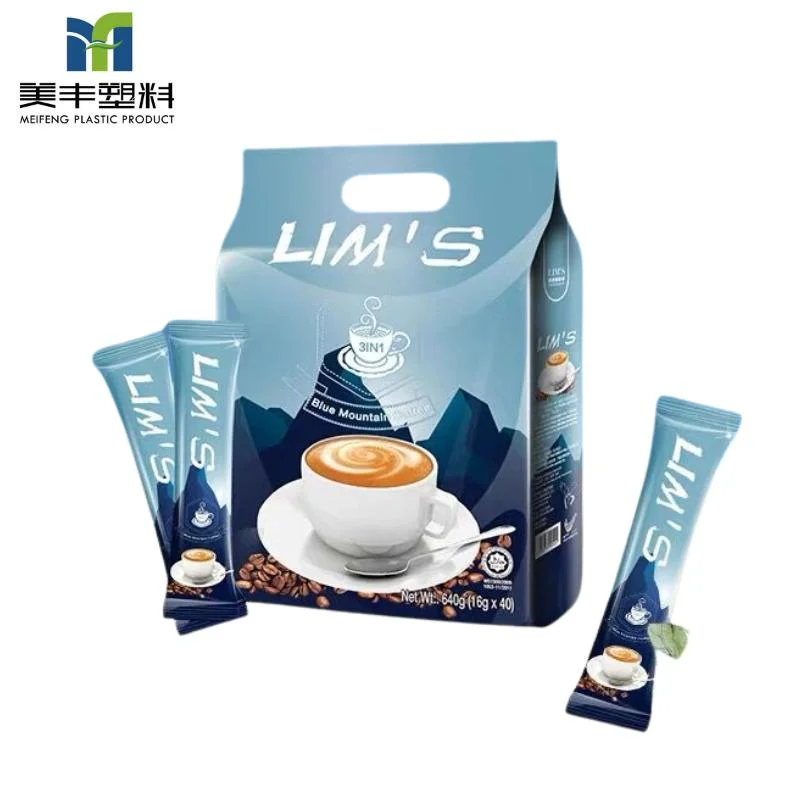 Custom Printing Coffee Tin Sachet Box Pouch Green Tea High Barrier Tea Packaging