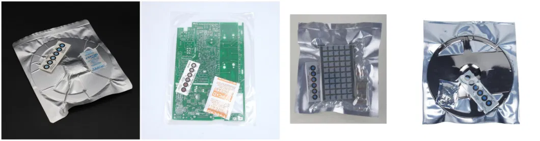 Metal-in ESD Shielding Moisture Barrier Bag Mbb with Zipper for Sound Card/Hard Disk/PCB Packaging