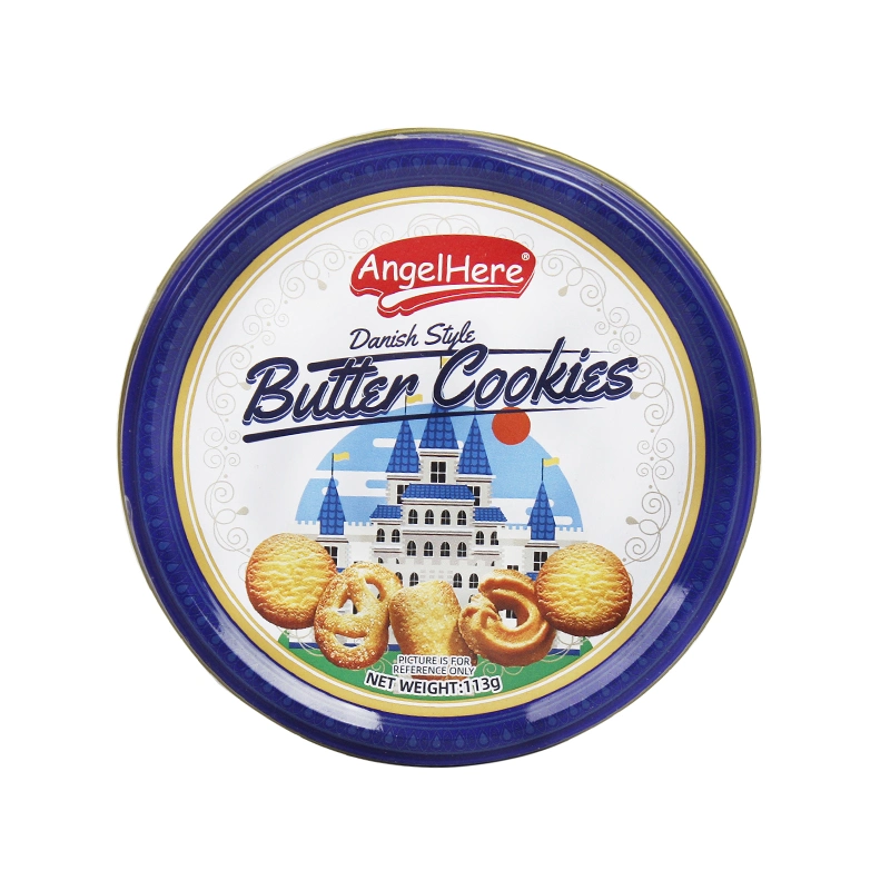 Top Fashion 113G Tin Butter Cookies Danish Cookies