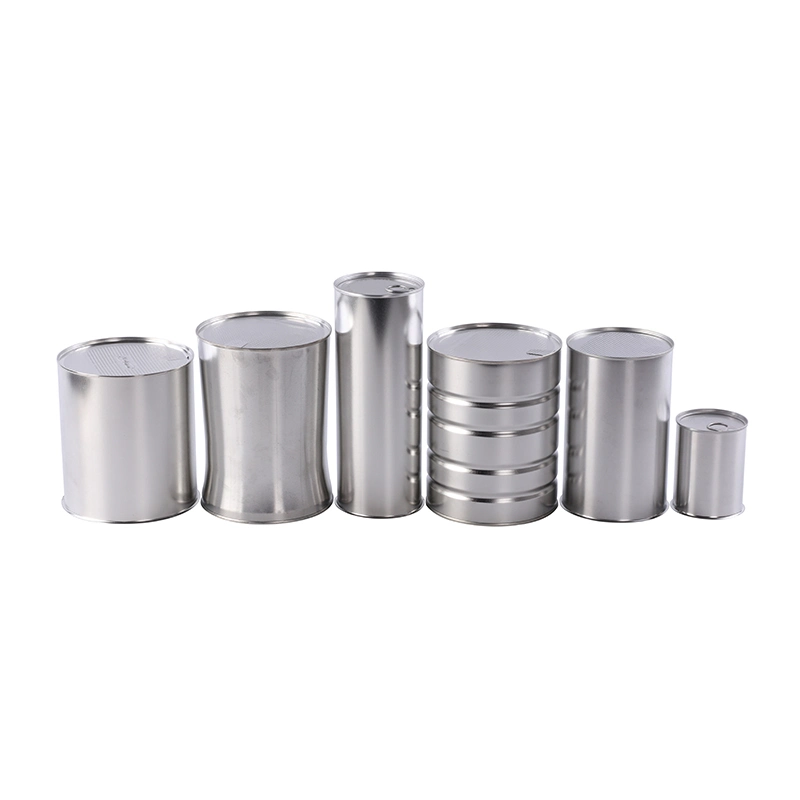 Chinese High Quality Manufacturer Milk Powder Metal Aerosol Tin Can Nutritional Customized Food Round Packing with OEM