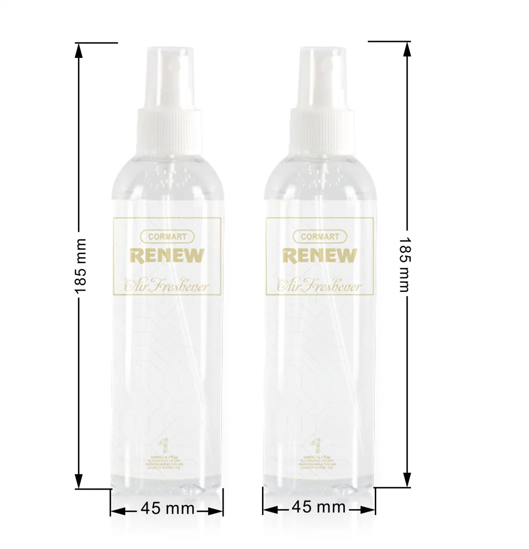 China Perfume Manufacturers Perfume Air Freshener Spray Plasctic Bottle Air Freshener