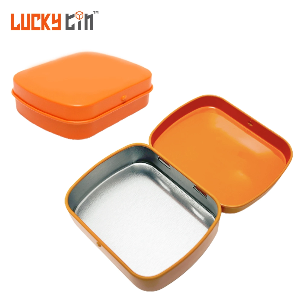 Custom Printing Child Resistant Tinplate Can Shorties Rectangle Embossing Metal Case Best Quality Mini Tin Box