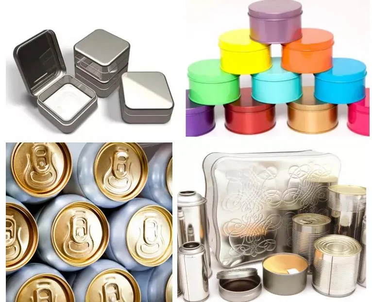 High Quality Tin Plate Sheet Metal for Can and Can Cap Tin Plate for Lithography Packaging Materials