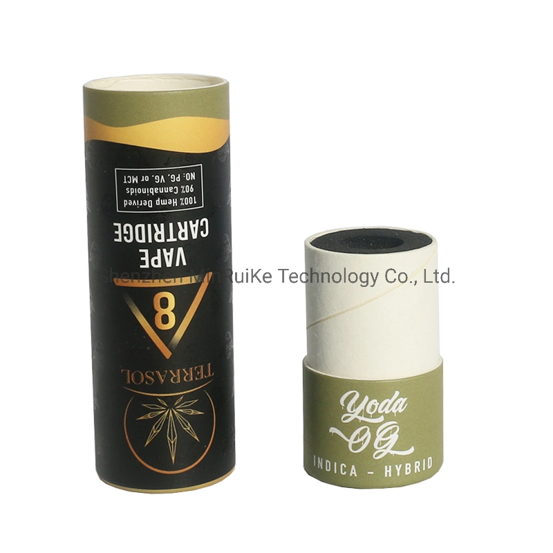 Custom Disposable Childproof Packaging 510 Vape Cartridge Packaging Box for 0.5ml 1.0ml Cartridge