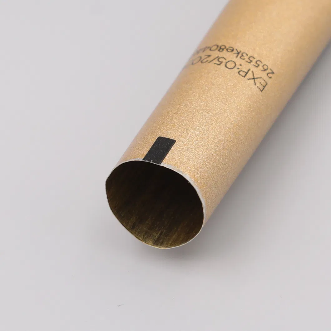 Matte Printing Collapsible Aluminum Metal Squeezed Tube Packaging