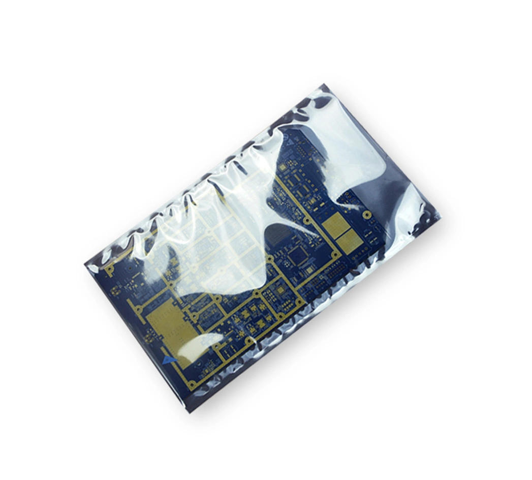 Metal-in ESD Shielding Moisture Barrier Bag Mbb with Zipper for Sound Card/Hard Disk/PCB Packaging