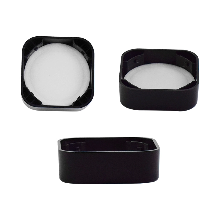 5ml 9ml Mini Childproof Concentrate Glass Container Square Black Jar