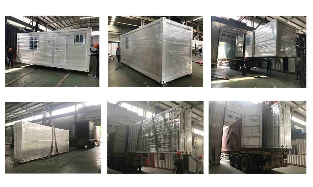 Eco-Friendly Prefab Flat Pack Container Warehouse