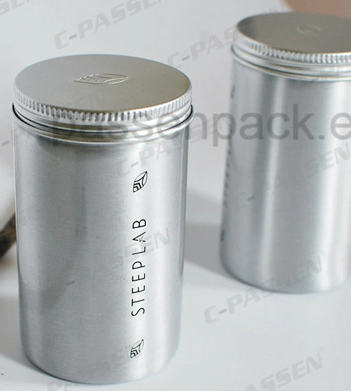 Small Aluminum Can in Anodizing Black Color (PPC-AC-010)