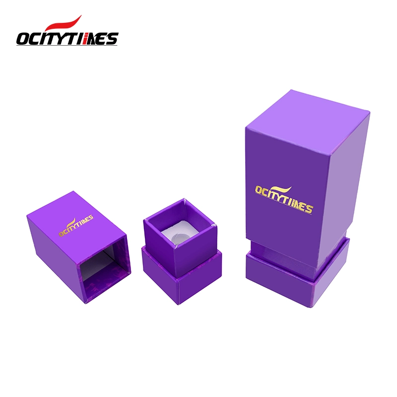 Ocitytimes Custom Empty Cartridge Vaporizer 600puffs Disposable Vape Metal Hard Paper Packaging