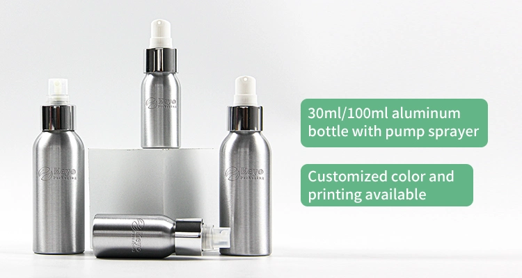 Hot Selling Custom Cosmetic Shampoo Body Wash Packaging with Pump No Plastic Recycling Eco Friendly Aluminum Bottle