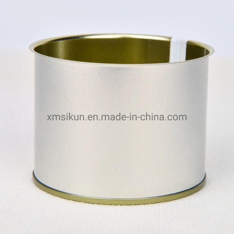 9121# New Food Grade Empty Cans for Packing Sold Hot Rectangular Cylinder with Cover Tinplate Material