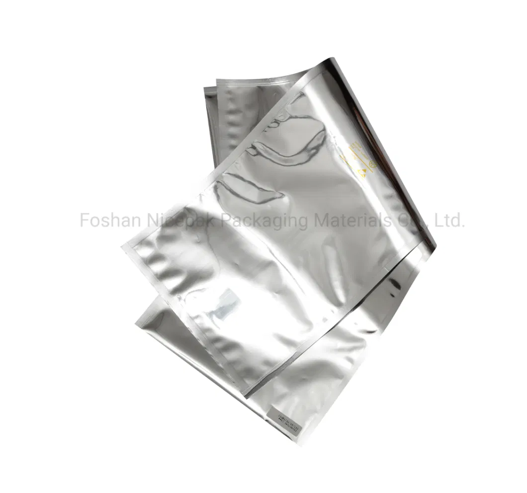 Reusable Aluminum Foil Zipper Pouches for PCB, IC, HD Moisture Barrier Packaging