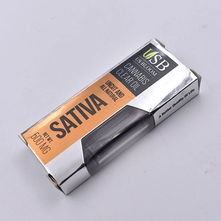 Customized Disposable Vape Cartridge Box Packaging