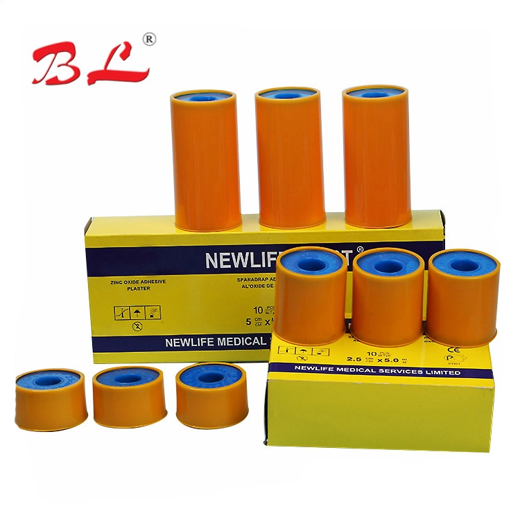 Zinc Oxide Tape Medical Adhesive Tape Metal Tin Pack