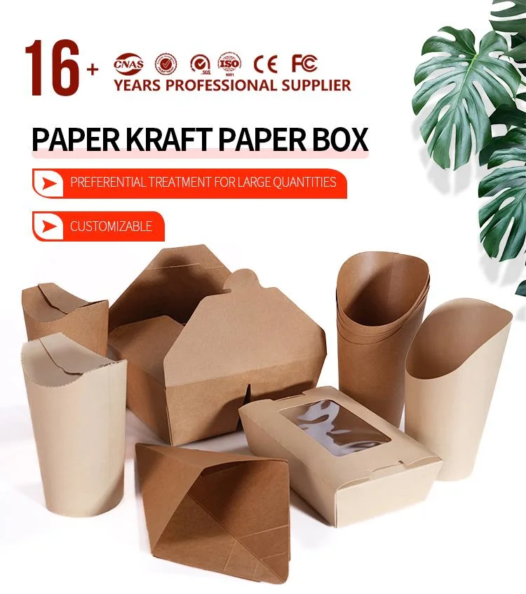 Paper Box Hot Dog Ship Box for Food Factory Manufacturer