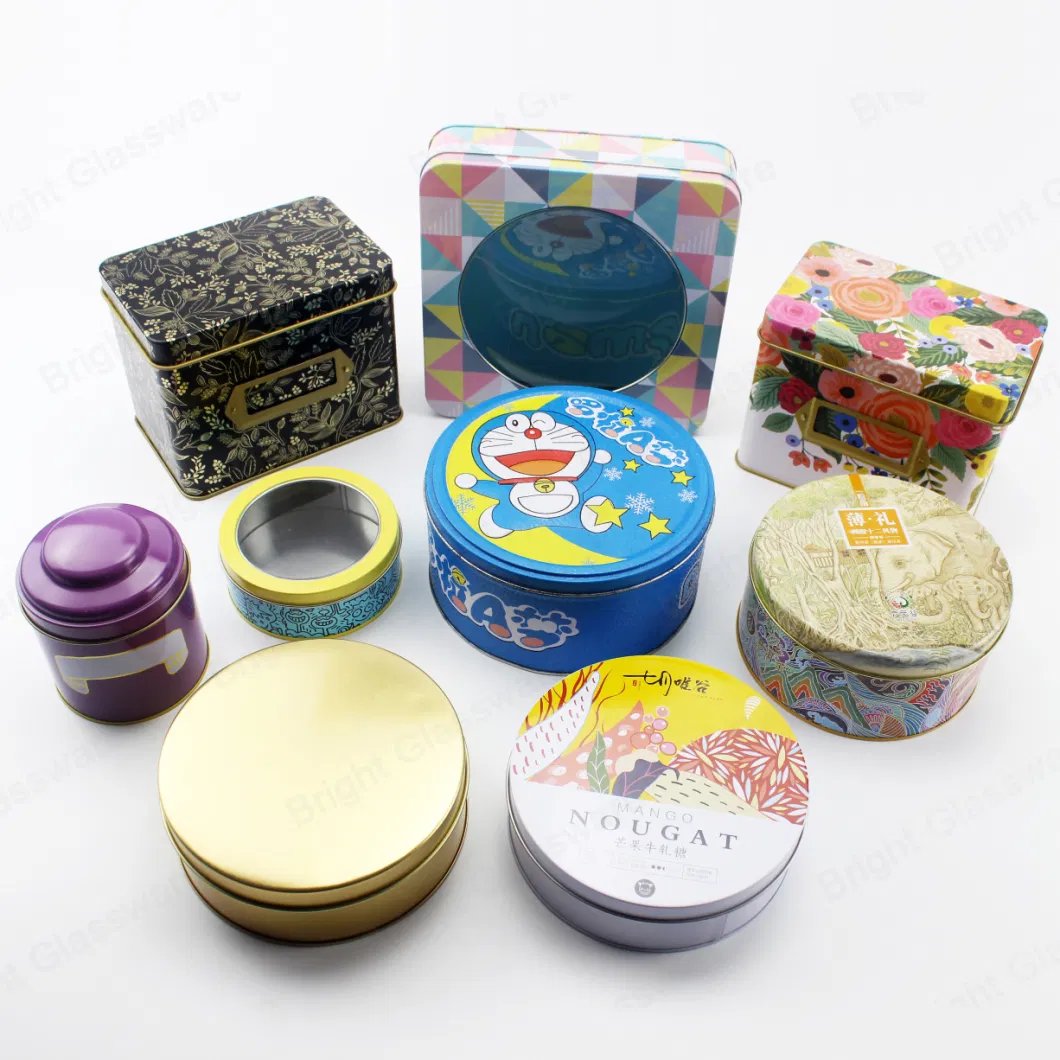 Ball Shaped Metal Tin Candy Chocolate Boxes Wedding Favors Gift Packaging