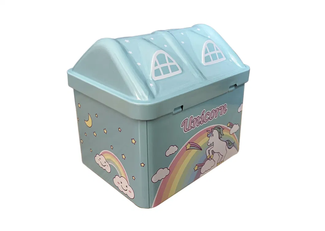 New Design Saving Money Tin Box Kids Coin Bank Tin Box