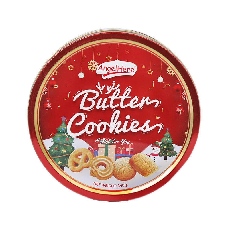 Angelhere OEM Biscuits 340g Danish Butter Cookies &amp; Christmas Snack Cookies &amp; Kosher Biscuits