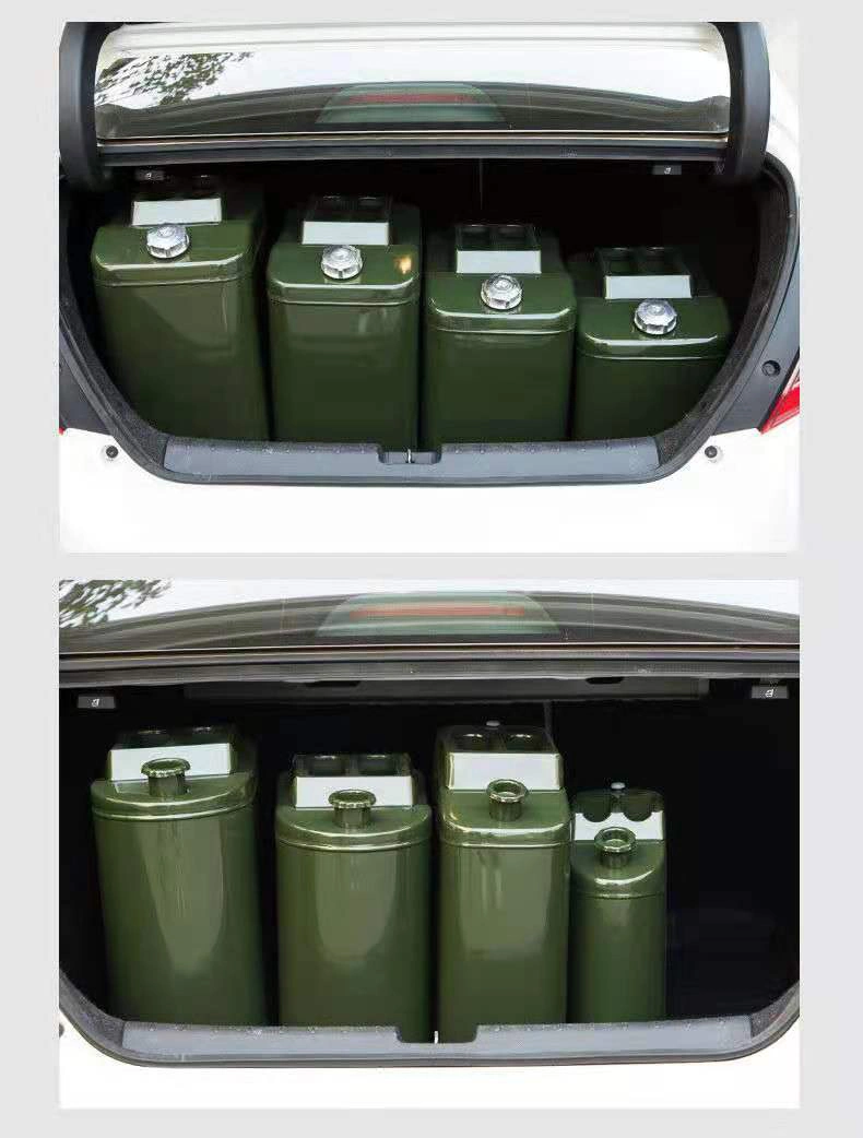 100 Litre Large Rust Proof Transporting Portable Metal Jerry Petrol Fuel Can