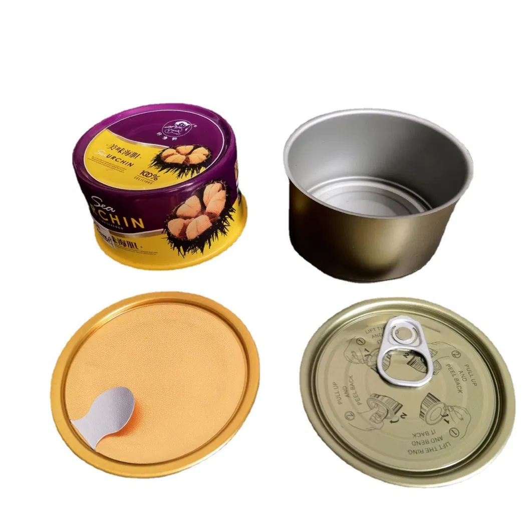 Wholesale 403#Easy Open Packaging Metal Tin Box Tinplate Can for Food