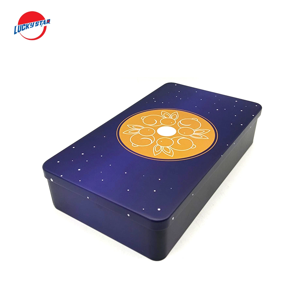 Eco-Friendly Packaging Material Custmozied Shape Metal Gift Box Tin Box