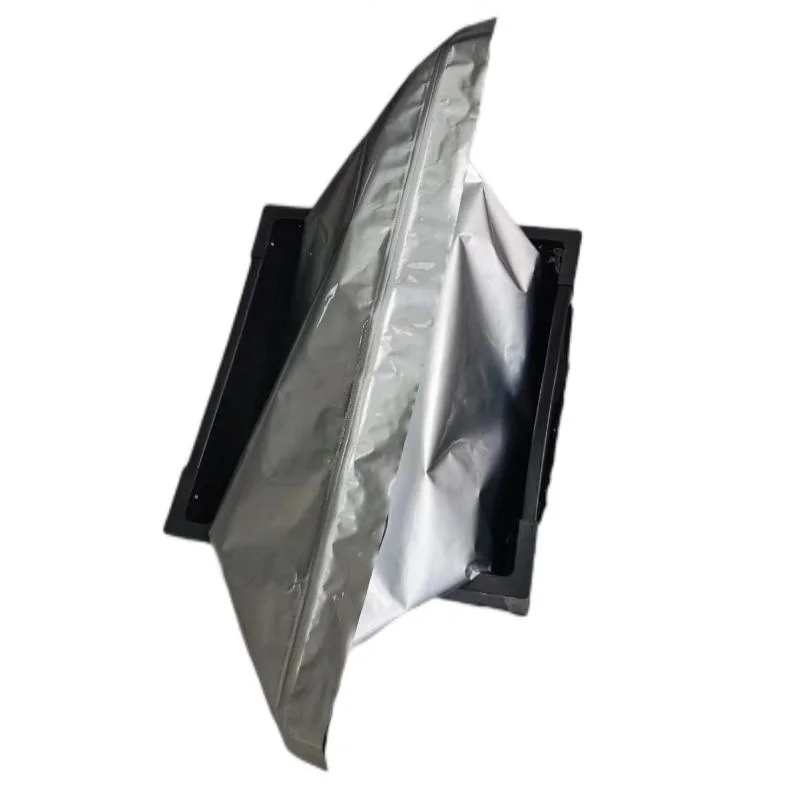 Ziplock 8-Side Sealed Moisture Barrier Aluminum Foil Pouch for SMD Transportation