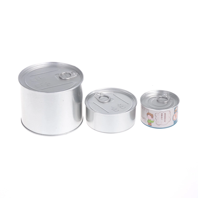 Wholesale 403#Easy Open Packaging Metal Tin Box Tinplate Can for Food