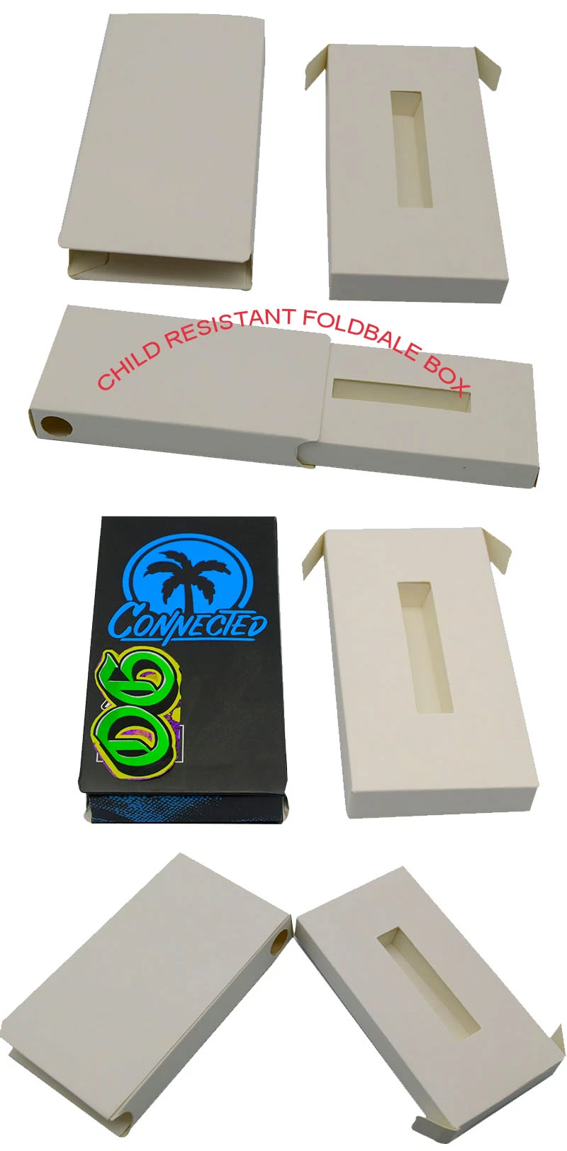 Factory Direct Connected Brand Alien Labs Oil Vape Cartridge 1ml Packaging Boxes