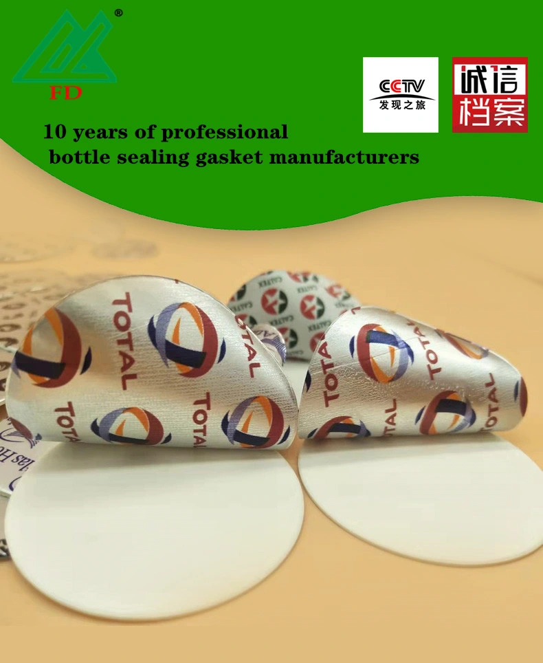 Printing Aluminum Foil Plastic Bottle Induction Sealing Liner Gold Stamping Aluminum Aluminum Foil Sealing Supplier