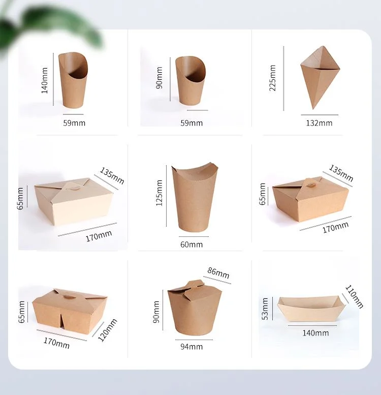 Customized Paper Boated Box for Korean Style Fried Chicken Takeout Packaging