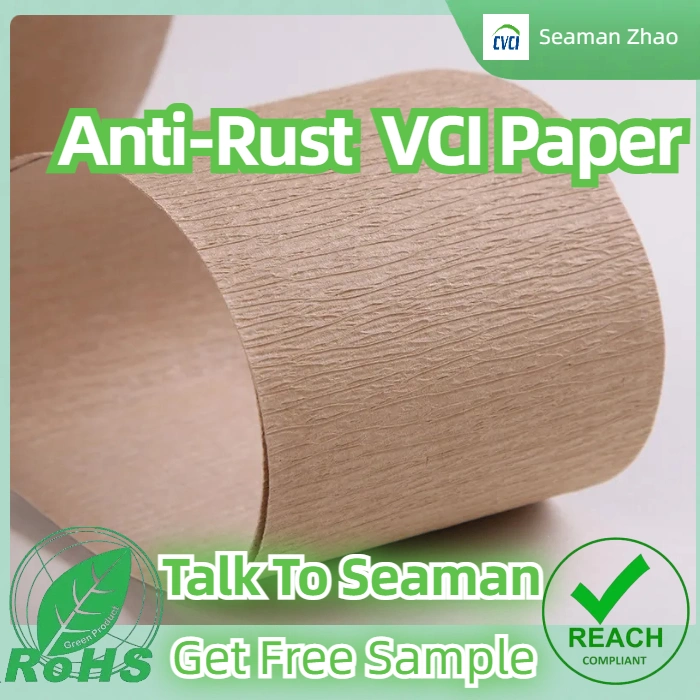 Anti Rust Vci Crepe Kraft Paper, Wrapping Paper for Metal Parts