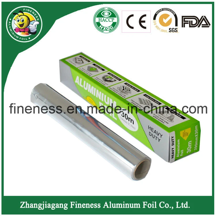 Aluminum Foil for Household Silver Aluminium Paper Tin Foil for Kitchen Use BBQ Food