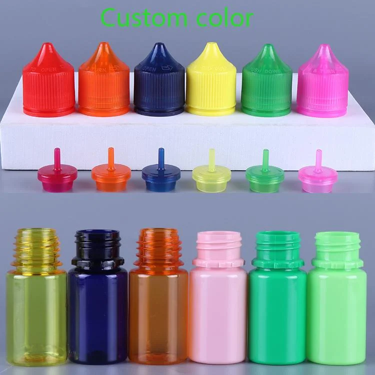 30ml Pet Squeeze Bottles with Childproof and Tamper Evident Cap
