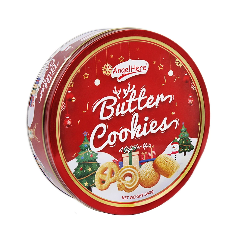 Angelhere OEM Biscuits 340g Danish Butter Cookies &amp; Christmas Snack Cookies &amp; Kosher Biscuits